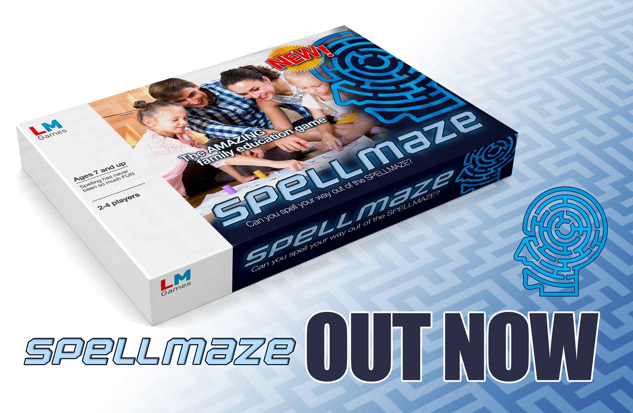 SpellMaze box art